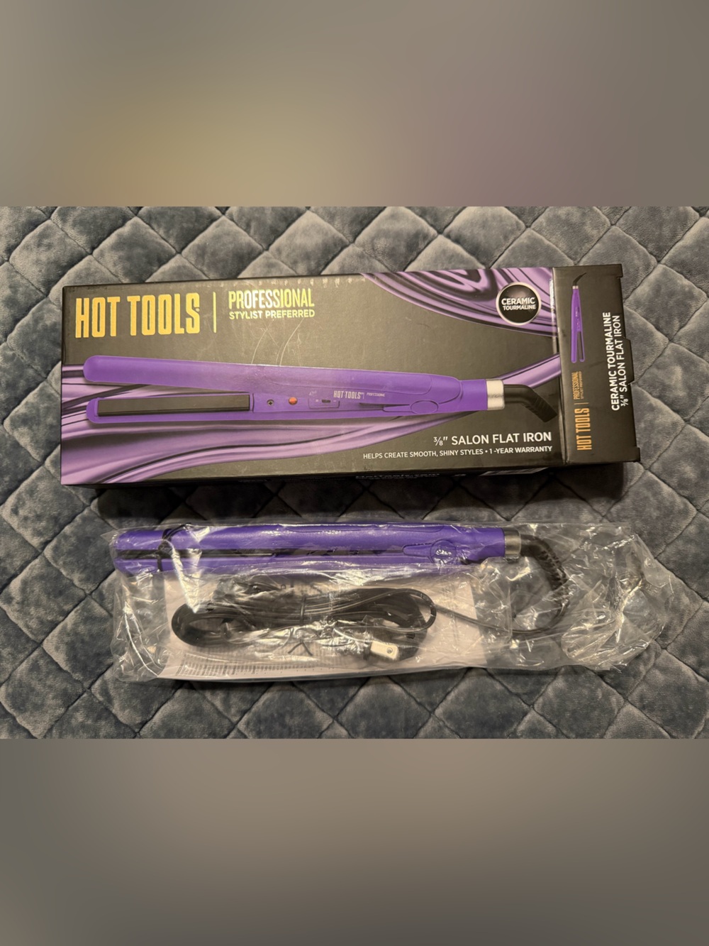 Hot Tools 3/8 Salon Flat Iron